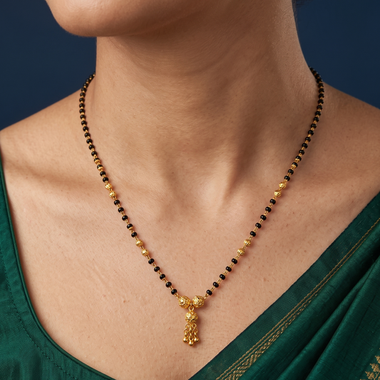 Trinity Glow Premium 18K Gold Plated Mangalsutra