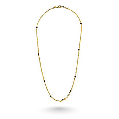 Modern Simplicity 18 KT Thick Gold Plated Mangalsutra
