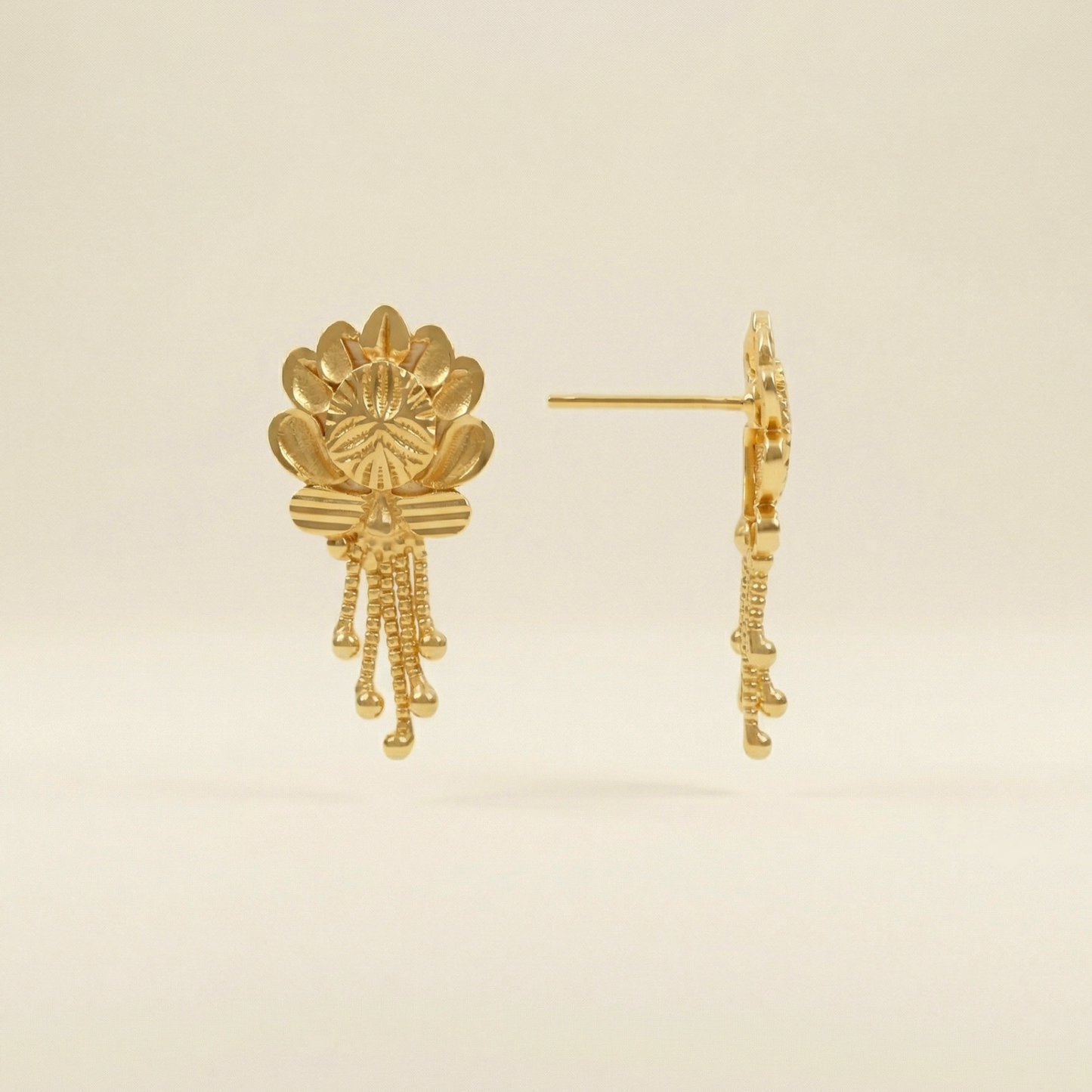 kavya gold plated earrings