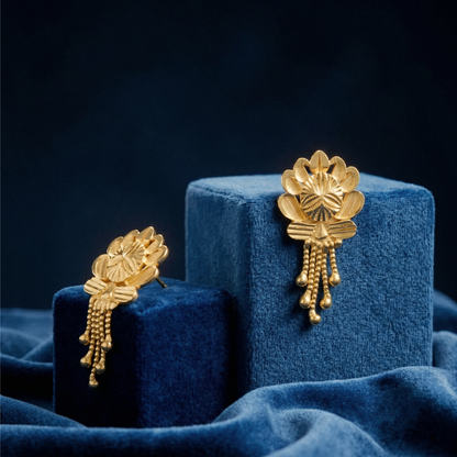 Kavya Gold Plated Earrings