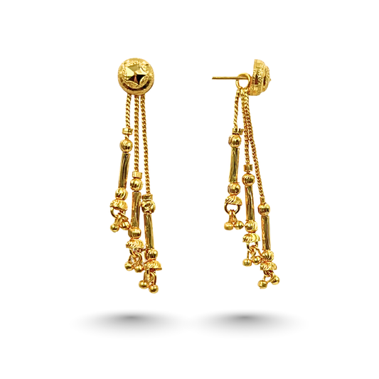 Beaded Sui Dhaga Earrings