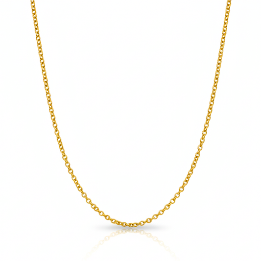 Timeless Loop Gold-Plated Cable Chain