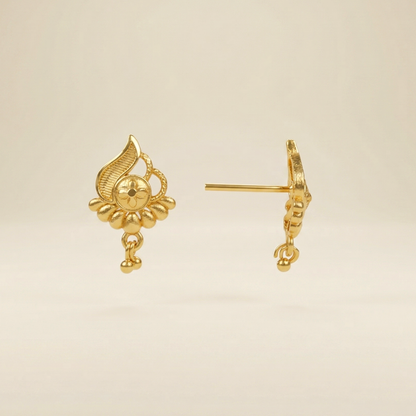 Kathak Gold Plated Earrings