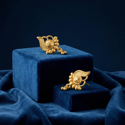 Kathak Gold Plated Earrings