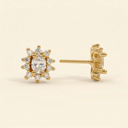 Golden Heritage Gold Plated Studs