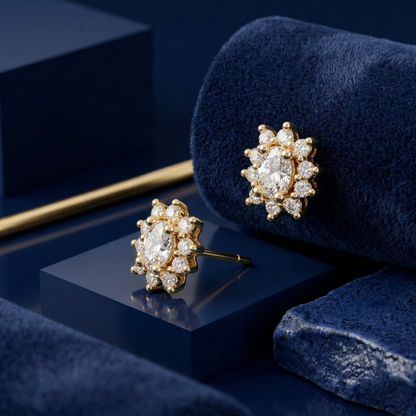 Golden Heritage Gold Plated Studs