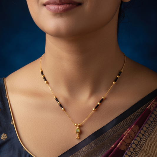 Swarna Rekha 18K Gold Plated Mangalsutra