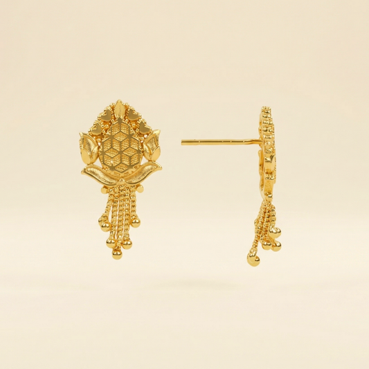 Kamal Gold Plated Earrings