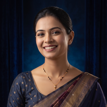 Swarna Rekha 18K Gold Plated Mangalsutra