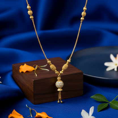 The Eternal Union 18 KT Thick Gold Plated Mangalsutra
