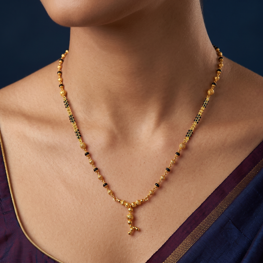 Golden Flourish 18K Gold Plated Mangalsutra