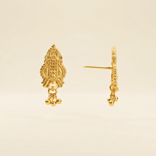 Kalasha Gold Plated Earrings