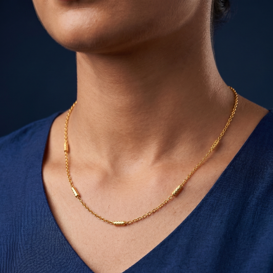Golden Harmony 18K Gold Plated Chain