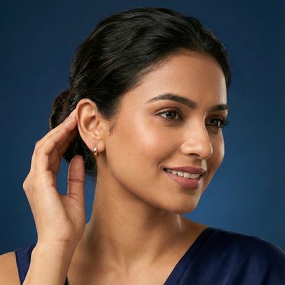 Classic Everyday Gold Plated Hoops