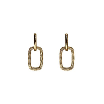 Looplight Rose Gold Plated Earrings