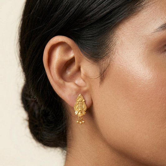 Kalasha 18K Gold Plated Earrings