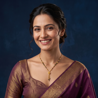 Petal Promise 18K Gold Plated Mangalsutra