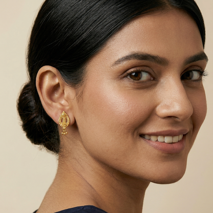 Indrani Gold Plated Earrings