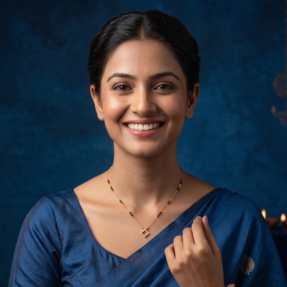 Forever Edge 18K Gold Plated Mangalsutra