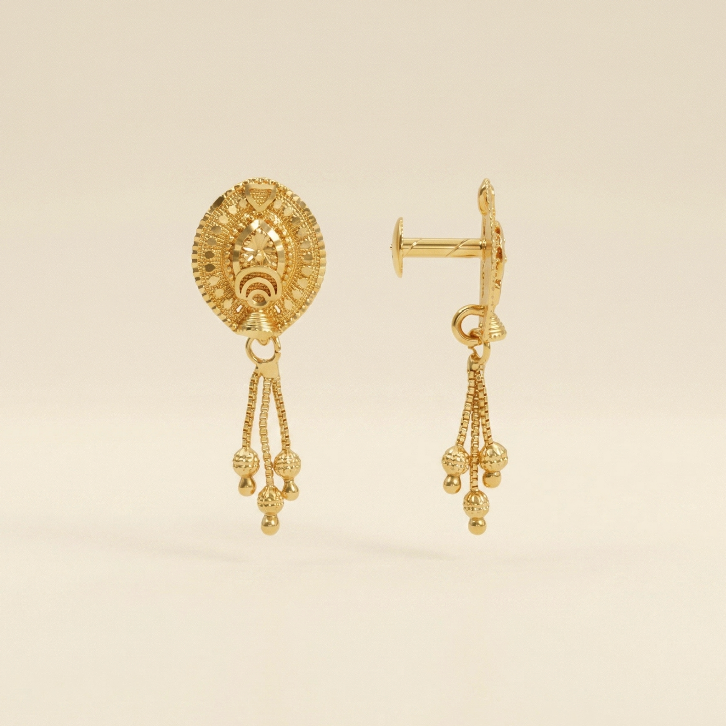 godavari gold plated earrings