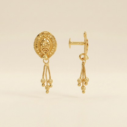 Godavari Gold Plated Earrings