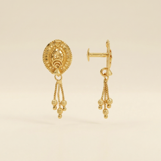 Godavari Gold Plated Earrings