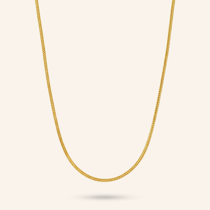 Golden Sleek 18K Gold Plated Chain