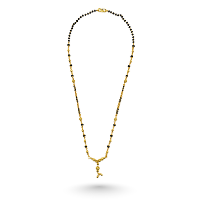 Golden Flourish 18 KT Thick Gold Plated Mangalsutra