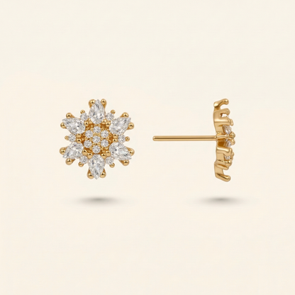 Grand Celestial Gold Plated Studs