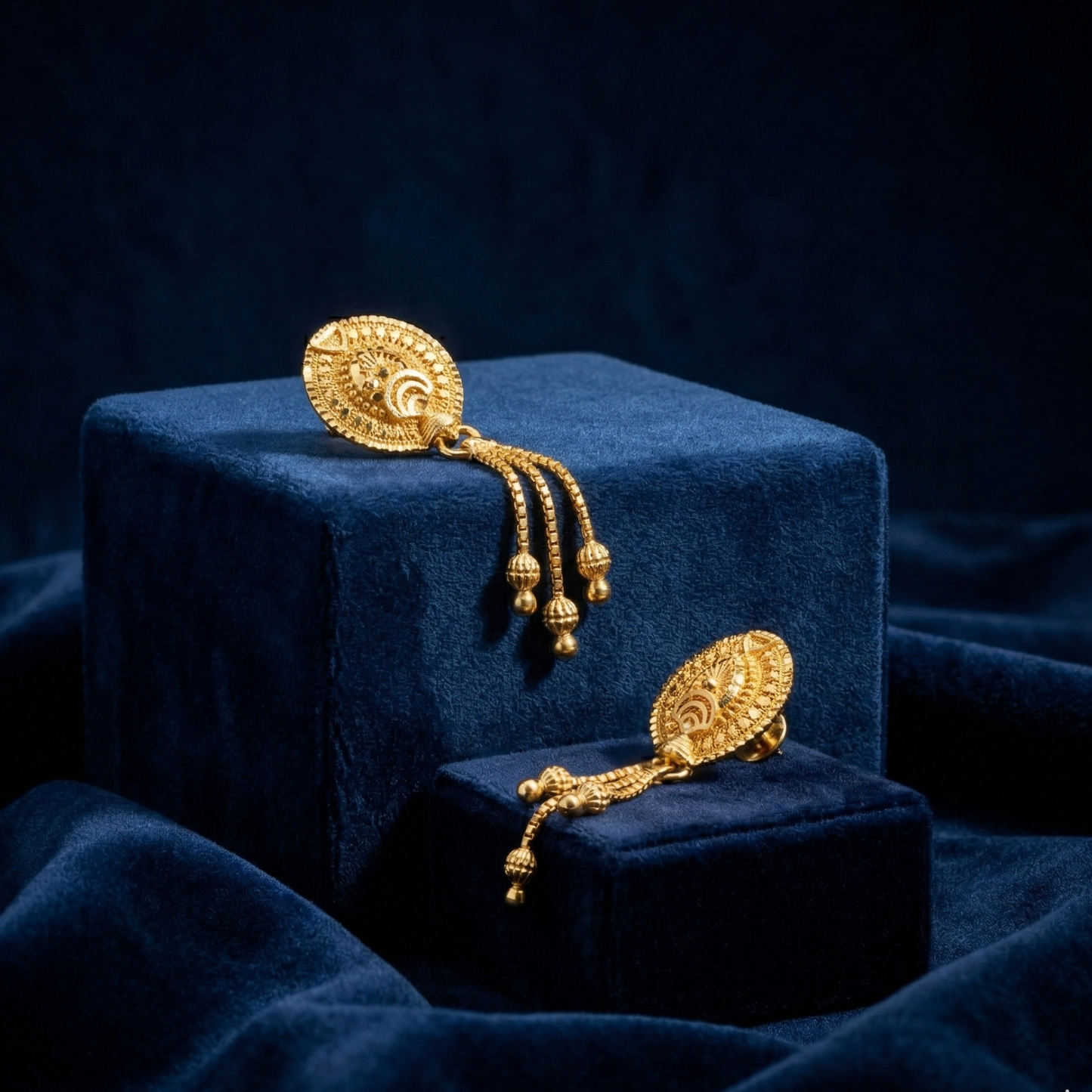 godavari gold plated earrings