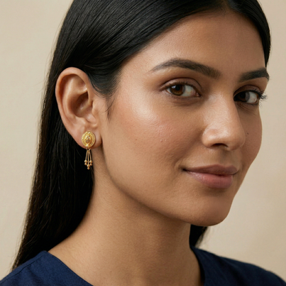 Godavari Gold Plated Earrings