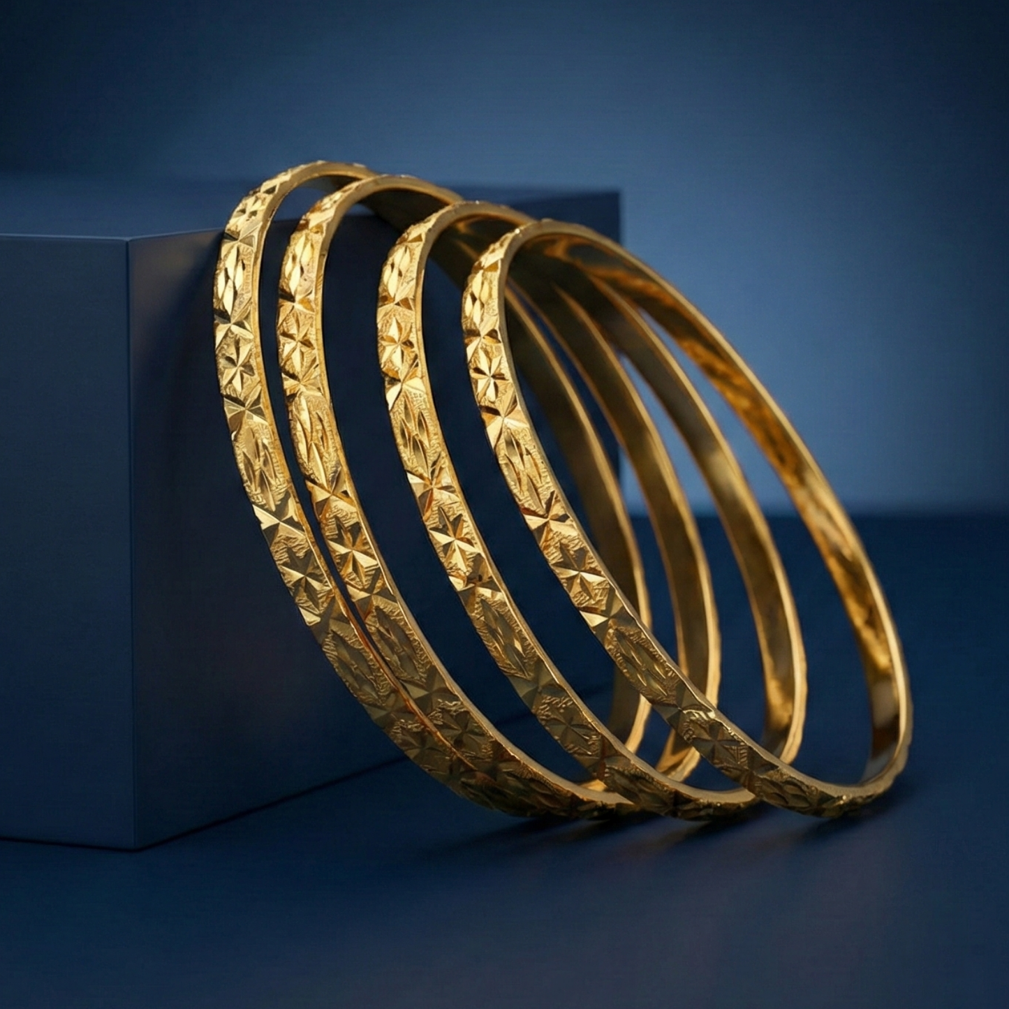 shrishti premium 18kt gold plated bangles