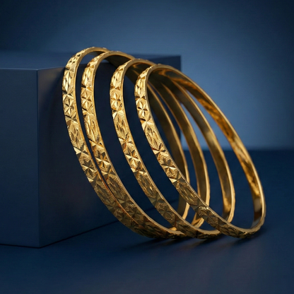 Shrishti Premium 18kt Gold Plated Bangles