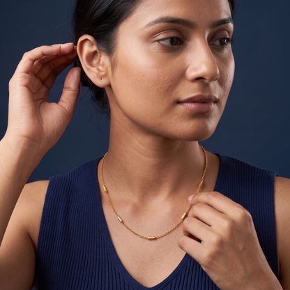 Golden Harmony 18K Gold Plated Chain