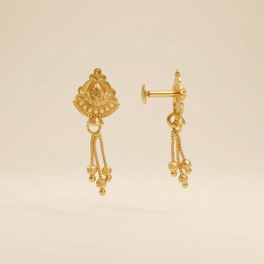 Sanskriti Gold Plated Earrings