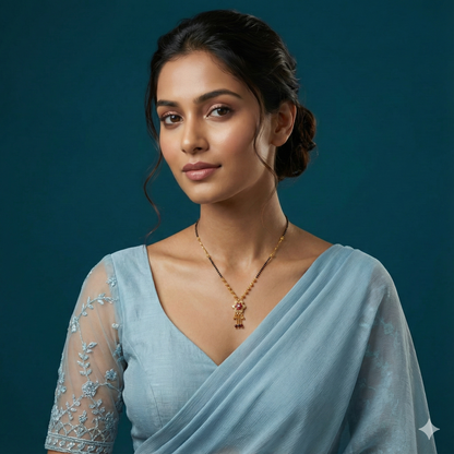 Radiant Gold Plated Mangalsutra