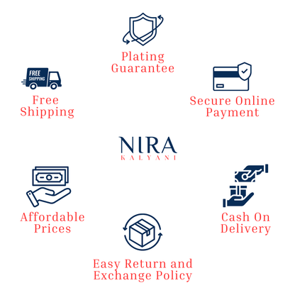 Modern Rhythm Gold Plated Dangle Hoops